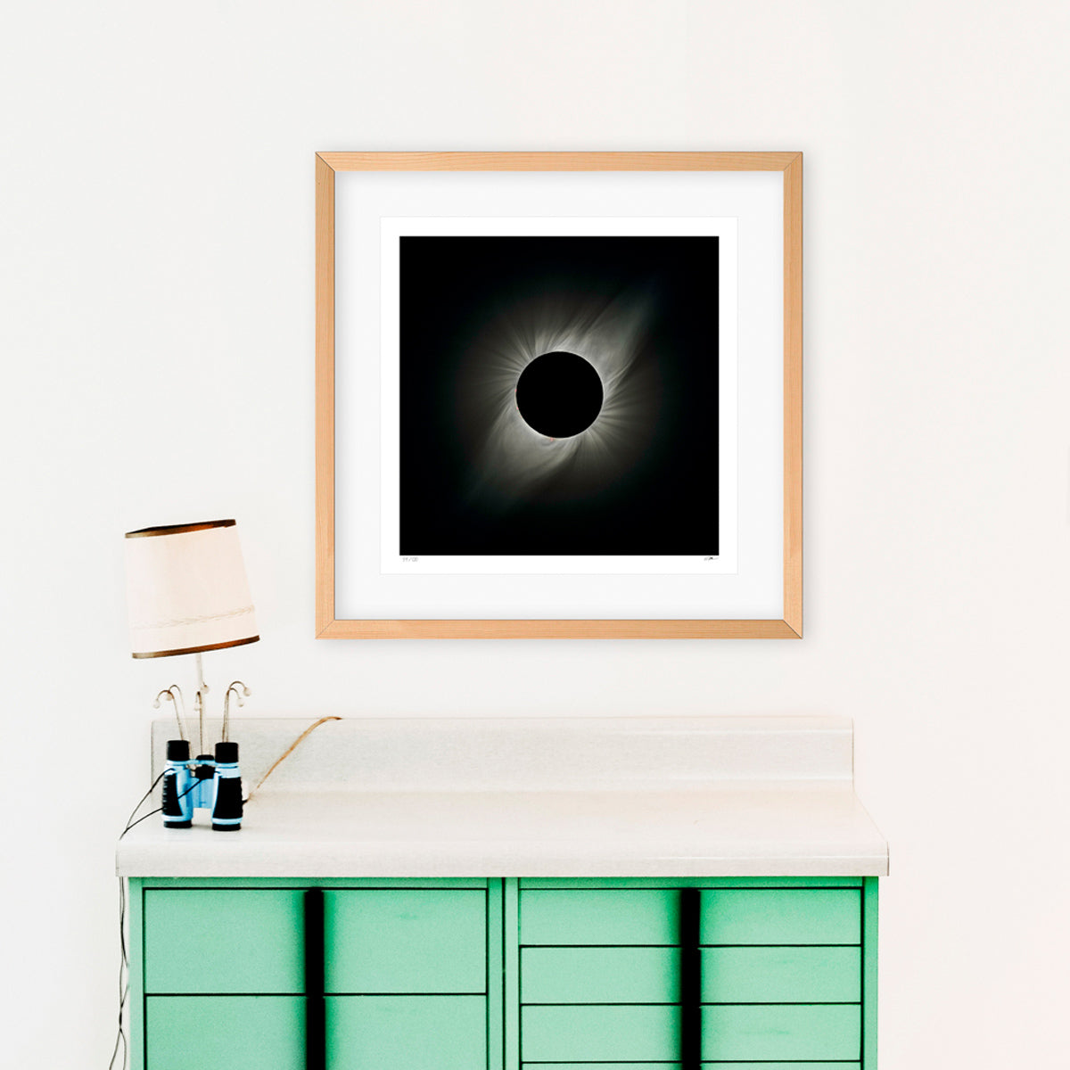 Eclipse 02-07-2019 - (73 x 73 cm)